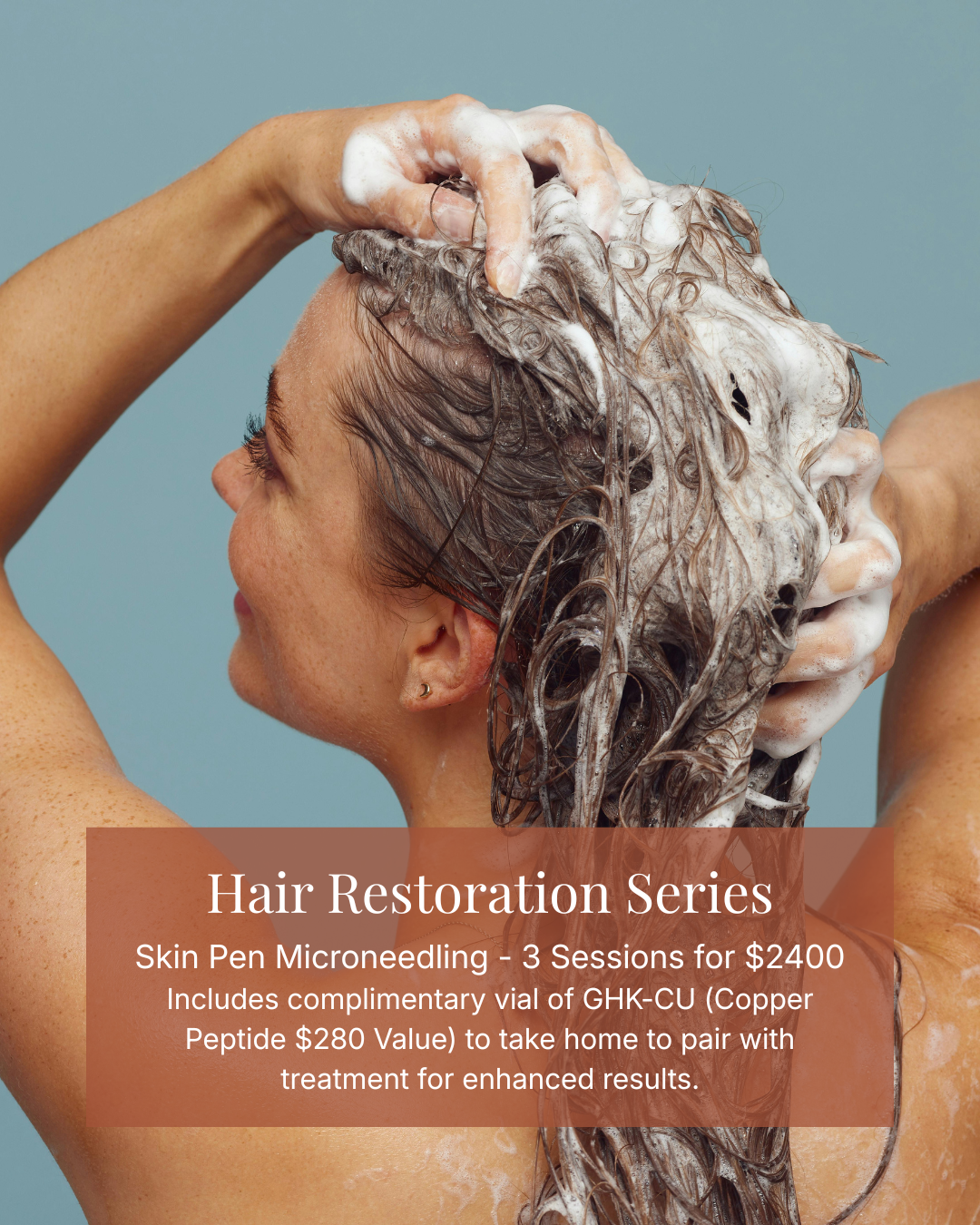Hair restoration Series skin pen IG Unalome House Laser Hair Removal Membership