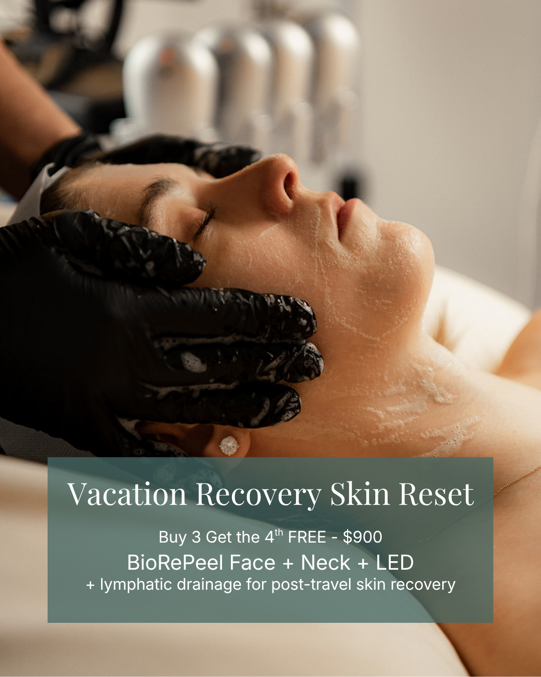 Vacation Recovery Skin Reset IG Signature Hydrafacial Experience